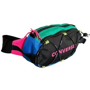 Converse Swap Out Sling Pack Belt Bag Fanny Pack  in Black Pink Blue Green